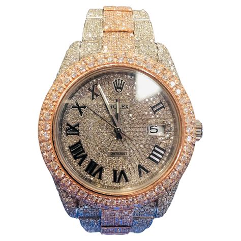 fake iced out diamond watches|iced out watch real.